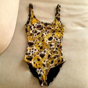 H&Moschino one piece swim suit size M